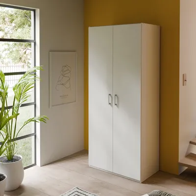 Image de Forte ECONOBOX 2, armoire de 90 cm, armoire classique à deux portes