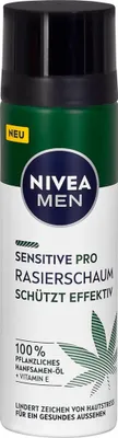 Produktbild von Nivea Men Sensitiv Rasierschaum 200ml – Sanfte Pflege für empfindliche Haut
