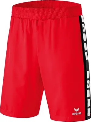 Produktbild von Erima CLASSIC 5-CUBES Short rot/schwarz S