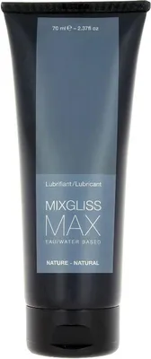 Image de Mixgliss - Lubrifiant Anal Naturel Base D'eau Max 70 Ml