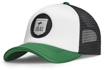 Immagine prodotto di Cappello da baseball da uomo modello "Trucker Classic" di Oblack, colore verde, taglia unica