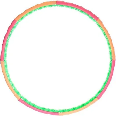 Imagen del producto de Aro de hula hoop para adultos, de 0,72 a 3,1 kg, ideal para perder peso y masajear
