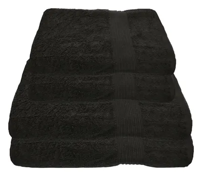 Produktbild von Julie Julsen Handtuch Set Schwarz,Set:4 tlg. 2 Bade- 2 Handtücher