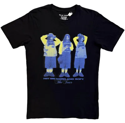 Produktbild von Billie Eilish Blurred Stand Black S T-Shirt