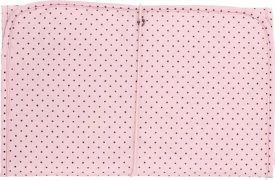 Produktbild von Tragbare Windel-Wickelunterlage, Nylon, bequem, multifunktional, wasserdicht, für Babys, für Reisen, Zuhause, rosa Punkte
