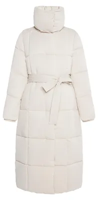 Produktbild von RISA damen langer steppmantel - weiss, L