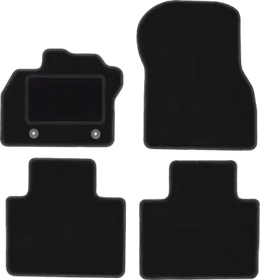 Image de Tapis en velours noir pour : Renault Zoe II à hayon (2018-)