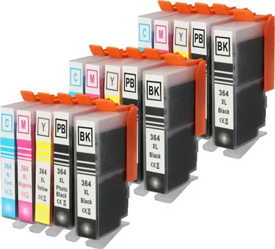Produktbild von vhbw 15x Tintenpatronen Ersatz für HP CD972AE, CD973AE, CB325EE Yellow, CD971AE, CD974AE, CD975AE für Drucker (Kompatibel)