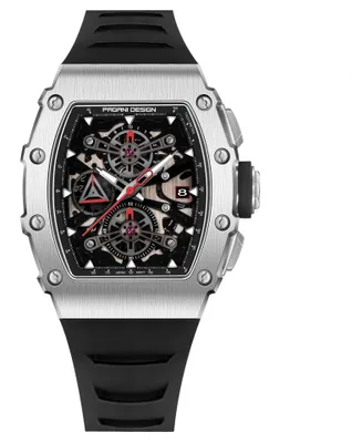 Produktbild von Herrenuhr Pagani Design Fusc, Chronograph, Schwarz / Silber