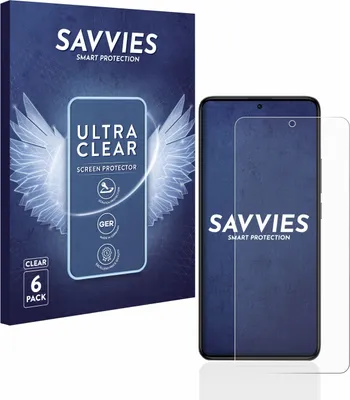 Produktbild von 6x Für Xiaomi Poco F5 Pro Schutzfolie Savvies Displayschutz Display Schutz Folie Klar Transparent