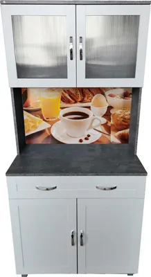 Produktbild von Küchenbuffet 1 Schublade Blanca Bistro