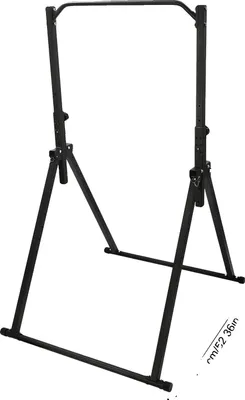 Immagine prodotto di Barra per trazioni, altezza regolabile, portata 200 kg, nera