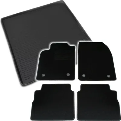 Produktbild von Gummi-Kofferraumwanne + Fußmatten Set für Opel Vectra C Caravan, Bj. 2003-2008