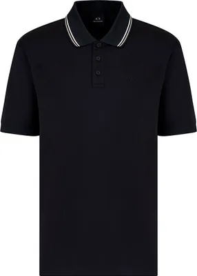 Produktbild von Armani Exchange Xm000466_af10337 Kurzarm-poloshirt Schwarz S Mann Schwarz S