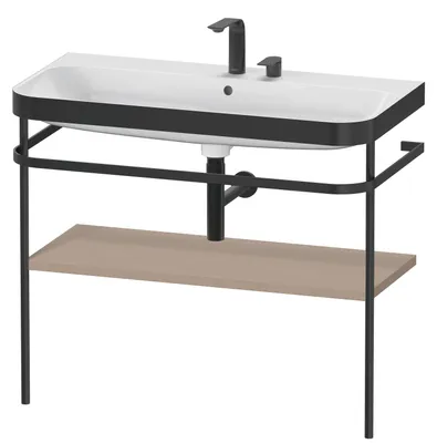 Produktbild von DURAVIT HP4738E7575 Metallk. mit Happy D.2 Plus bodenst.