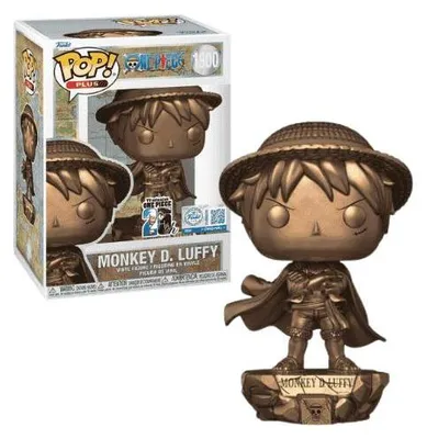 Produktbild von Funko Pop! Plus: One Piece - Monkey D. Luffy #1900 Bronze Statue Funko Exclusive