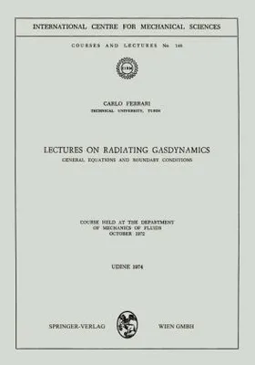 Produktbild von Lectures on Radiating Gasdynamics
