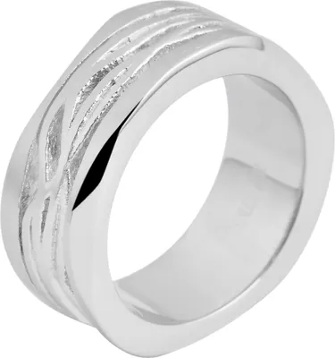 Produktbild von Akzent Herren-Ring aus Edelstahl, silberfarbig