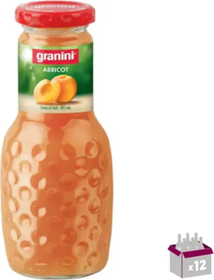 Image de Nectar d'abricot Granini 12x25cl