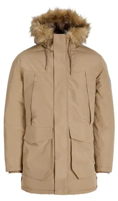 Immagine prodotto di Jack & Jones 12279267_1972_1207528_XL, Parka, Unisex, Adulto, Chiusura con zip e bottoni, Materiale: poliestere, Colore: beige