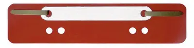 Zdjęcie produktu dla DURABLE Heftstreifen Flexi rot 25er 10 Stück Verkaufseinheit 663414 4005546600376