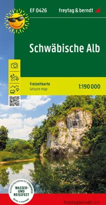 Produktbild von freytag & berndt Freizeitkarte Schwäbische Alb 1:190.000