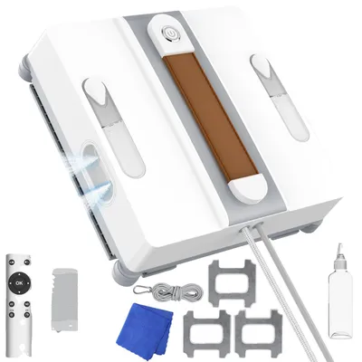 Produktbild von Fensterstaubsauger-Roboter, 3200PA Saugkraft, Infrarot-Fernbedienung, EU-Stecker, Ja