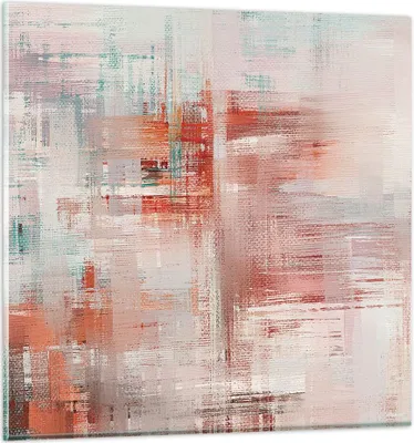 Produktbild von Bilder auf glas - Einteilig - Verschwommen Abstraktion Modern - 70x70cm - Glasbilder - Wandbilder - Bilder - Wanddekoration aus Glas - Glas Bilder - Wandbild auf Glas - GAC70x70-4790