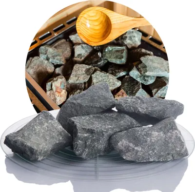 Produktbild von Schicker Mineral-Deutsche Saunasteine 20 kg-50-80mm