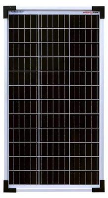Obrázek produktu pro Solární panel monokrystalický - 30 W - 12 V - Kompaktní - Konektor a kabel 90 cm