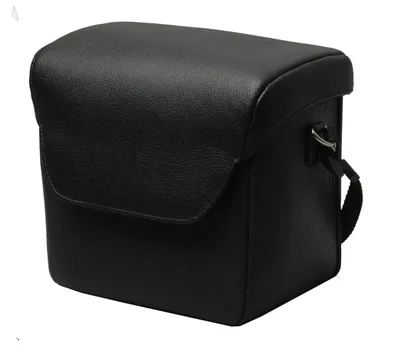 Produktbild von Nappa-Ledertasche TL70 Plus mit Gürtelschlaufe und Klettetui für Ersatzbatterien