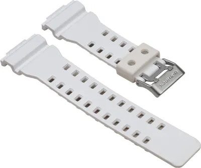 Produktbild von Casio G-Shock Uhrenarmband ► Ersatzband Resin weiß 10448840 GA-110