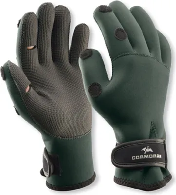 Image de CORMORAN néoprène, M, vert/noir, gants, modèle 9410 , 94-10002