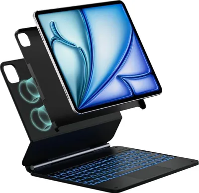 Zdjęcie produktu dla Etui Typecase Edge+ z klawiaturą do iPad Air 13" czarny