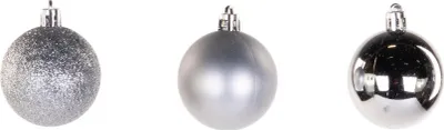 Image de Boules de Noël, Ø 5 cm, 16 pièces, argentées