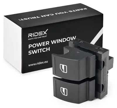 Produktbild von RIDEX 1761S0006 Fensterheberschalter für VW Golf V Schrägheck (1K1) Vorne Fensterheber Schalter