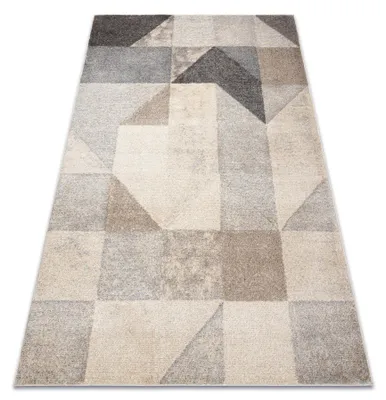 Image de Tapis FUSION 9777 crème / beige - Géométrique, moderne, abstrait beige 160x220 cm