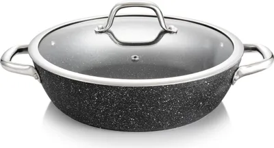 Produktbild von Tescoma Panvica hlboká PRESIDENT Stone s pokrievkou ø 28 cm