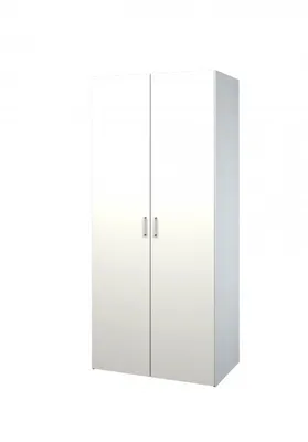 Obrázek produktu pro 10625 Šatní skříň SPACE Šatní skříň s dveřmi Bílá