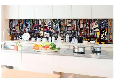Zdjęcie produktu dla Dimex fototapeta do kuchyne KI-350-040 Times Square 60 x 350 cm