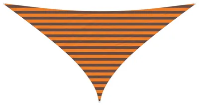 Obrázok produktu pre vidaXL Slnečná plachta, oranžová a hnedá, 3 x 3 x 4,24 m