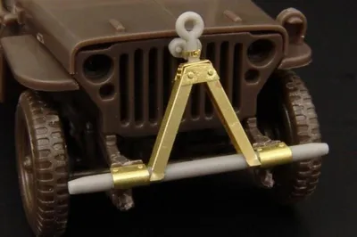Produktbild von Hauler Models HLX48193 - 1:48 JEEP towing bracket - Zubehör