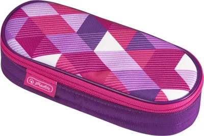 Obrázek produktu pro Herlitz 50021185, Tvrdý penál, Vícebarevný, Vzorovaný, Zip, Ženy, 60 mm