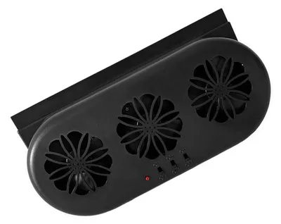 Zdjęcie produktu dla 3-wentylatorowy wentylator samochodowy USB do cyrkulacji powietrza, cichy wentylator chłodzący, wentylator chłodzący chłodnicę samochodową z niezależnym wyłącznikiem