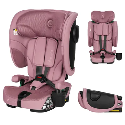 Produktbild von Lionelo Kindersitz Nelly i-Size 76-150 cm Neigungsverstellung der Rückenlehne (4 Stufen), Montage: ISOFIX und Top-Tether-Gurt - Rosa