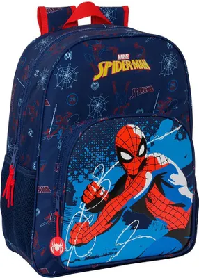 Produktbild von Safta 42 Cm Spider-man Neon Rucksack Blau Blau One Size