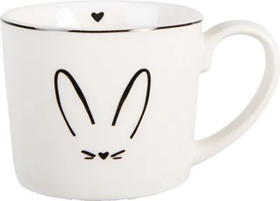 Obrázok produktu pre Hrnček Clayre & Eef 275 ml biely porcelán