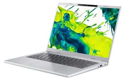 Immagine prodotto di Acer Aspire 14 AI A14-I71M - Design con cerniera a 180° - Intel Core Ultra 7 355 / 2.3 GHz - Win 11 Home - Intel Graphics - 16 GB di RAM - 512 GB SSD NVMe - Schermo da 35,6 cm (14")