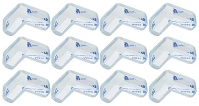 Produktbild von Tisch-Eckenschutz, Transparentes Design, Sicherheitspolsterung, 12PCS L-förmig