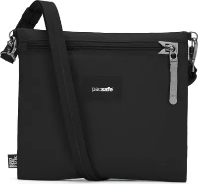 Produktbild von pacsafe Umhängetasche Pacsafe Go Crossbody Pouch Jet Black schwarz